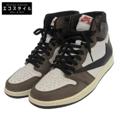 NIKE ナイキ 未使用 AIR JORDAN 1 RETRO HIGH OG スニーカー シューズ メンズ ブラウン×ホワイト 27.5cm CD4487-100 9.5(US)