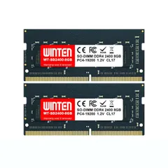 新品 WINTEN ノートPC用メモリ DDR4-2400 16GB（8GB×2枚） 260Pin CL17 1.2V SODIMM SDRAM 内蔵メモリー 増設メモリー【5年・相性】WT-SD2400-D16GB 5618