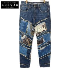 G-STAR RAW ジースターロゥ ×ｼﾞｪｲﾃﾞﾝｽﾐｽ 転写ﾌﾟﾘﾝﾄ ﾃﾞﾆﾑ 31×30