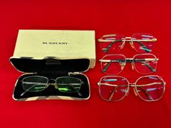 【na-00014】バーバリー　Burberry　レイバン　LANVIN　メガネ　眼鏡　４点