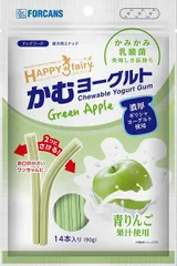 【新品・3営業日で発送】(フォーキャンス)ハッピー3フェアリーカムヨーグルト 青リンゴ 14本