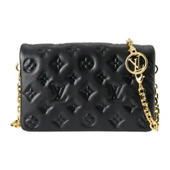 新品 ルイヴィトン Louis Vuitton ショルダーバッグ ポシェットクッサン ノワール