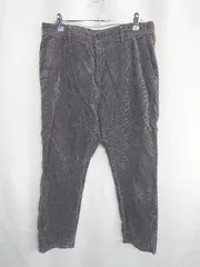 ◇ ⊇ BEAUTY&YOUTH UNITED ARROWS コーデュロイパンツ サイズL グレー レディース E  【1409100059885】