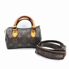 ルイヴィトン LOUIS VUITTON ミニスピーディ ハンドバッグ モノグラム