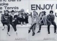 【中古】クリアファイル(男性アイドル) AAA CLEAR A5 FILE(A5クリアファイル2枚セット) 「AAA DOME TOUR 2018 COLOR A LIFE PHOTO MUSEUM」