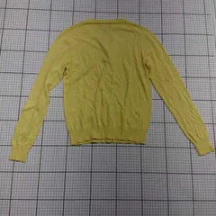 ◇ ⊂ UNITED ARROWS green label relaxing ワンポイント花柄 長袖 カーディガン サイズ38 イエロー系 レディース ▽ E  【1509100031062】