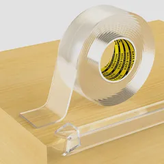 新品 の明確な端の保護装置のストリップ、キャビネットのドアの机のガラス テーブルのベッドの家具のための自己接着保護豊富な監視、鋭い端ラップ カバー テープ、30mm x 3m の台所カウンタートップ、防水