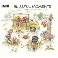 ラング（LANG）USA カレンダー 2026年 ラングカレンダーBlissul moment