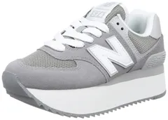 [ニューバランス] スニーカー WL574Z 574+ 厚底 現行モデル レディース SD(グレー) 25.0 cm B [SD(グレー)] [25.0 cm B]