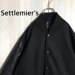 未使用品 Settlemier's バーシティジャケット ブラック 未使用品 Settlemier's バーシティジャケット ブラック