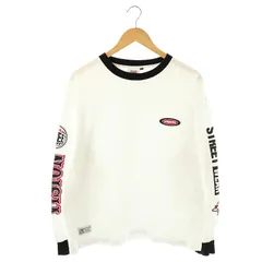 ヴィジョン ストリート ウェア VISION STREET WEAR ロゴカットソー Tシャツ 長袖 M ホワイト /HK ■OS