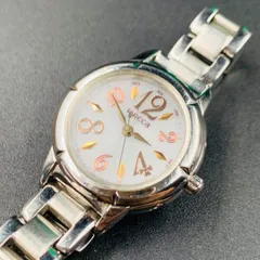 シチズン　ウィッカ　wicca レディース　ソーラー　腕時計　白文字盤