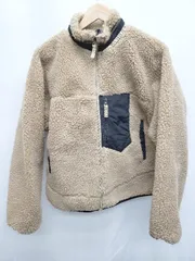 ◇ HALHAM ハルハム ジップアップ 長袖 ボア ジャケット サイズM ブラウン系 レディース P  【1406180036591】