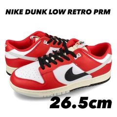 NIKE DUNK LOW RETRO ナイキ ダンク ロー レトロ UNIVERSITY RED/BLACK レッド dz2536-600 26.5cm