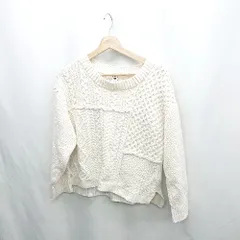 ◇ ⊇ 179/WG NICOLE CLUB 長袖 ニット セーター サイズFREE アイボリー レディース E  【1501230035712】