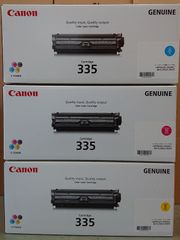 CANON　純正トナー　335　３色セット（シアン×１　マゼンタ×１　イエロー×１）【兵庫より発送】