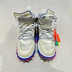 NIKE(ナイキ) x オフホワイト エアフォース 1 ミッド SP 白のサムネイル