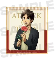 【中古】紙製品 エレン・イェーガー 「進撃の巨人 トレーディング 描き下ろしイラスト ミニ色紙」