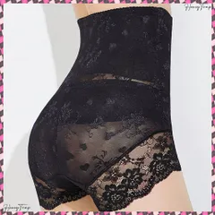 送料無料 ガードルショーツ ハイウエスト 補正下着 レディース ガードルパンツ 美腹 美尻ショーツ 引き締めヒップアップ インナーパンツ ストレッチ レース刺しゅうショーツ ダイエットショーツ 産後くびれガードル 細見え下着ショーツ