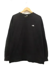 ザノースフェイス THE NORTH FACE ロングスリーブヌプシコットンティー  L/S Nuptse Cotton TEE NT82135 XL 黒 ブラック 長袖 トップス