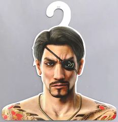 激レア・未開封】真島吾朗 アクリルメガネスタンド 龍が如く セガくじ