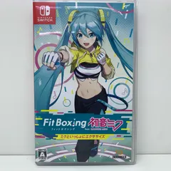 【飾磨店】 中古 | その他 ゲームソフト Fit Boxing feat. 初音ミク Nintendo Switch 2024年製 HAC-P-BCKJA 【646】