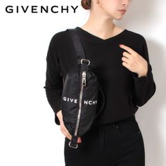 24AWモデル ジバンシィ GIVENCHY レディース Gジップ ナイロン ボディバッグ【BLACK】 BKU038K1JE 001/【2024-25AW】l-bag