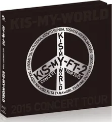 3discs Blu-ray Kis-My-Ft2 2015 CONCERT TOUR KIS-MY-WORLD(Blu-ray3枚組)(Blu-ra AVXD92238BC  紙ジャケ /00330