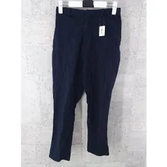 ◇ URBAN RESEARCH アーバンリサーチ 刺繍 バックウエストゴム パンツ サイズF ネイビー レディース  【1002796310669】