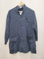 ◇ clip.tab クリップタブ フロントボタン カジュアル 長袖 シャツ サイズ2 ネイビー レディース P  【1405090007516】