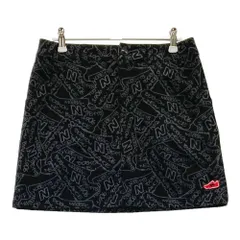 サイズ：0 NEW BALANCE GOLF ニューバランス  ストレッチスカート スニーカー 総柄 ブラック系 [240101512642] ゴルフウェア レディース ストスト