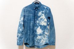 「藍染め専門店が手掛ける藍染」メンズ　半袖　Tシャツ　A041