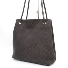 IS426)GUCCI グッチ GG柄 ショルダーバッグ トートバッグ GGキャンバス ダークブラウン 152279