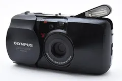 ☆☆極上美品❕完動品☆☆ OLYMPUS μ[mju:] ZOOM パノラマ OLYMPUS μ [mju:] Zoom Panorama Black 35mm Point & Shoot Film