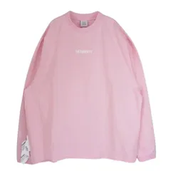 VETEMENTS ヴェトモン 22SS UE52TR280P Logo Label Tee  ロゴラベル ロングスリーブ 長袖 Tシャツ カットソー ピンク系 XL【中古】のサムネイル