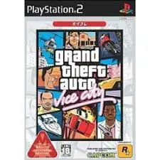 PS2-grand theft auto Vice City カプコレ