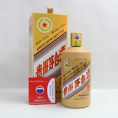 茅台酒　スターラベル　未開封　カートン付き 茅台酒 スターラベル 未開封 カートン付きの通販 by ノボ's shop