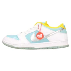 NIKE SB (ナイキエスビー) FTC DUNK LOW PRO QS Lagoon Pulse DH7687-400 ダンクロー ラグーンパルス ローカットスニーカー 銭湯 ライトブルー/ホワイト US9.5/27.5cmのサムネイル