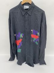 GOOCH　90’s　シルクシャツ　ヴィンテージ【M128-20250709-03KS】