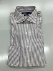 【新品未使用タグ付】Ralph Lauren　ラルフローレン　Yシャツ　ストライプ柄　※汚れ有