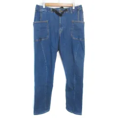 グリップスワニー Grip Swany ジョグ3Dキャンプパンツ JOG 3D CAMP PANTS クライミングデニムパンツ ジーンズ サルエルパンツ ロング丈 XL ライトインディゴブルー GSP-43 /FF4 ■GY03のサムネイル