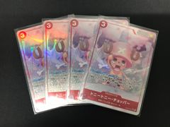 ★42　ワンピースカード　トニートニー・チョッパー　パラレル　OP08-007　4枚セット