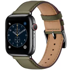 コンパチブル アップルウォッチ バンド 革 46mm 42mm 44mm 45mm 49mm 40mm 41mm 38mm コンパチブル Apple Watch バンド 本革 レザー ビジネス 男女兼用 コンパチブル iWatch Ultra/Ultra2