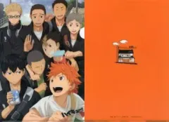 【中古】クリアファイル A. 烏野(集合8人) A4クリアファイル 「ハイキュー!!」