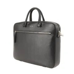 【新品】Paul Smith ポールスミス グレインレザー 2WAY ショルダーバッグ / ブラック 黒 / ブランド カバン オフィス ビジネス カジュアル