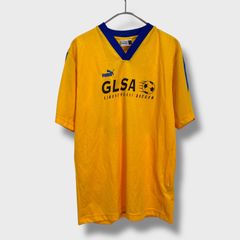 90s☆PUMA☆プーマ☆サッカー☆Vネックゲームシャツ