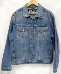DIESEL/ディーゼル デニムJK L ブルー メンズ/ジャケット 【中古】【70