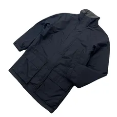 ランズエンド　裏キルティング　テック　ナイロンジャケット　古着　ネイビー　紺　L 古着 LANDS\u0027 END ランズエンド キルティングジャケット S