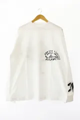 サスクワッチファブリックス SASQUATCH fabrix 25SS L/S T-SHIRT PEACE LOVING NATION WHITE プリント 長袖Tシャツ 25SS-TS9-001 L 白 ホワイト ブランド古着ベクトル 中古 ■ 250726のサムネイル