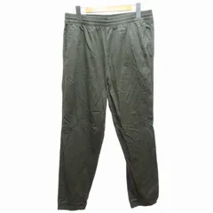プーマ PUMA CAT テーパードクロップドパンツ イージー ロゴプリント L カーキ 緑 /NH 0630のサムネイル